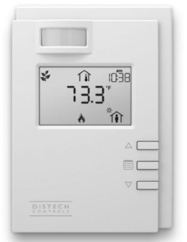 Distech Controls PDITE-SMRTVUE-01 Allure EC-Smart-Vue Room Temp Sensor ...