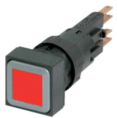 Eaton Q25LT-RT Switch, Red, Illuminated, Momentary Action [New]
