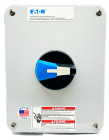 Eaton ER53030UX Rotary Disconnect Switch, 30A, NEMA 4X [New]