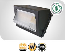 WallMax Compact Open Face - CCT and Wattage Select