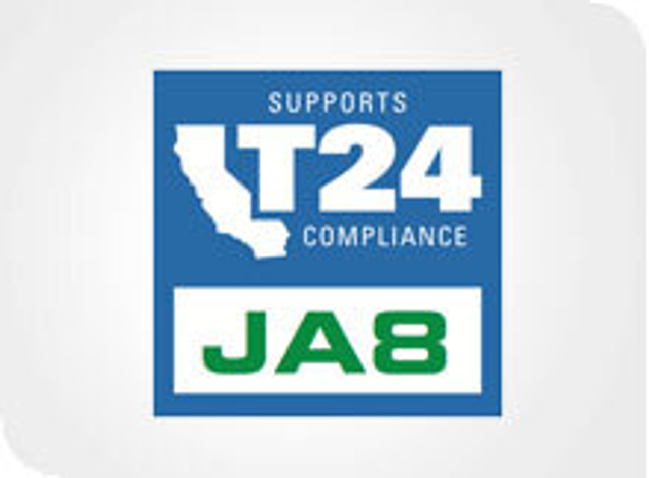JA8 Listed Lamps