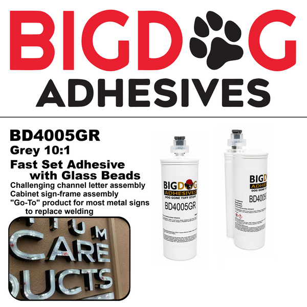BigDog 10:1 Fast-Set Structural Adhesive