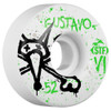 Bones STF Gustavo Vato Op V1 Skateboard Wheels - White - 52mm (Set of 4)