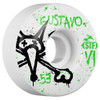 Bones STF Gustavo Vato Op V1 Skateboard Wheels - White - 53mm (Set of 4)