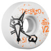 Bones STF Decenzo Vato Op V2 Skateboard Wheels - White - 51mm (Set of 4)