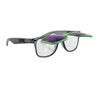 Creature Zorchmeat Flip Up O/S Sunglasses - Black/Translucent Green