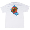 Santa Cruz Screaming Dot Regular S/S T-Shirt - white