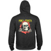 Powell Peralta Ripper Mid Weight Hooded Pullover Men's Sweatshirt - Charcoal