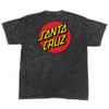 Santa Cruz Classic Dot Regular S/S Men's T-Shirt - Mineral Black