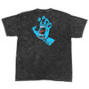 Santa Cruz Screaming Hand Regular S/S Men's T-Shirt - Mineral Black