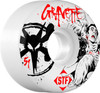 Bones STF V2 Pro Gravette Killers Skateboard Wheels 51mm 83b - White (Set of 4)