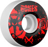 Bones SPF V1 Crime Scene Skateboard Wheels 53mm - White (Set of 4)