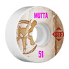 Bones STF Pro Motta Vintage V2 Skateboard Wheels - White - 51mm (Set of 4)