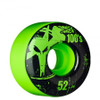 Bones O.G. Formula V1 Skateboard Wheels 52mm - Green (Set of 4)