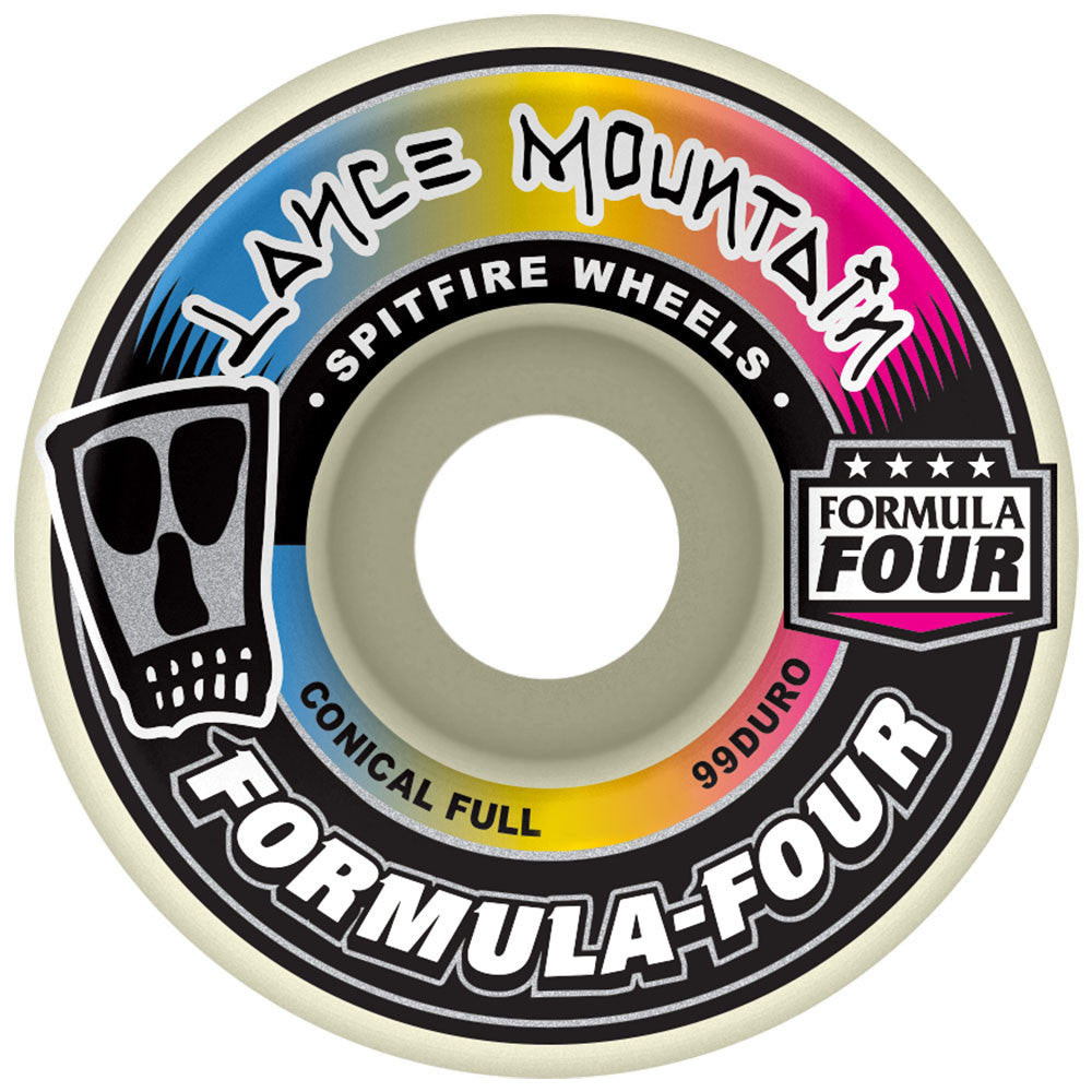 Spitfire Lance Mountain Formula Four Conical Full Skateboard