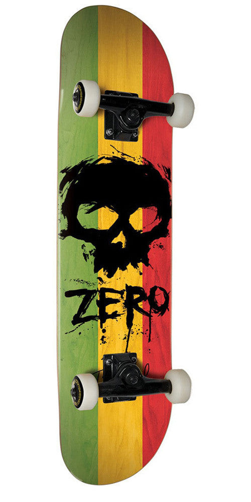 Zero Tommy Sandoval Rasta Complete Skateboard - Rasta - 8.0in