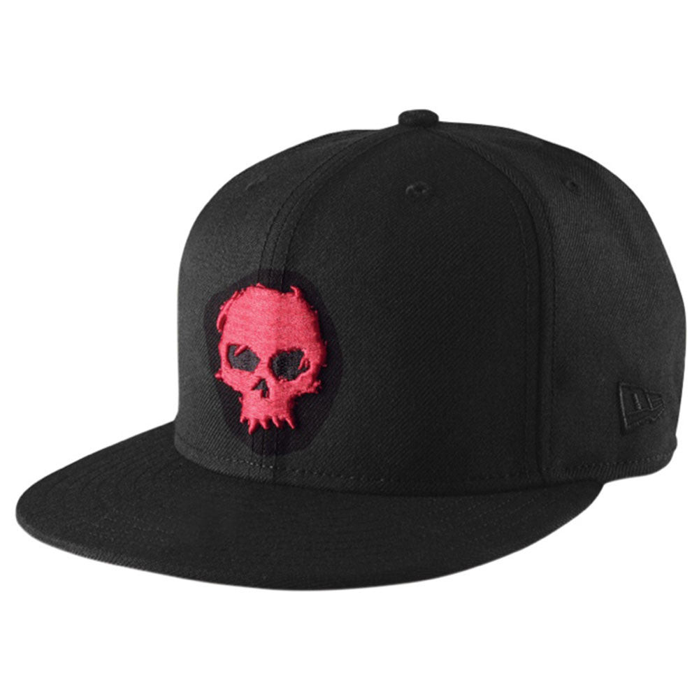 帽子 N blood Zero Blood Skull Men's Hat - Red Skull/Black Cap