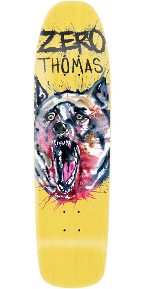 Zero Jamie Thomas Wolfsblood R7 Skateboard Deck - Yellow - 8.5