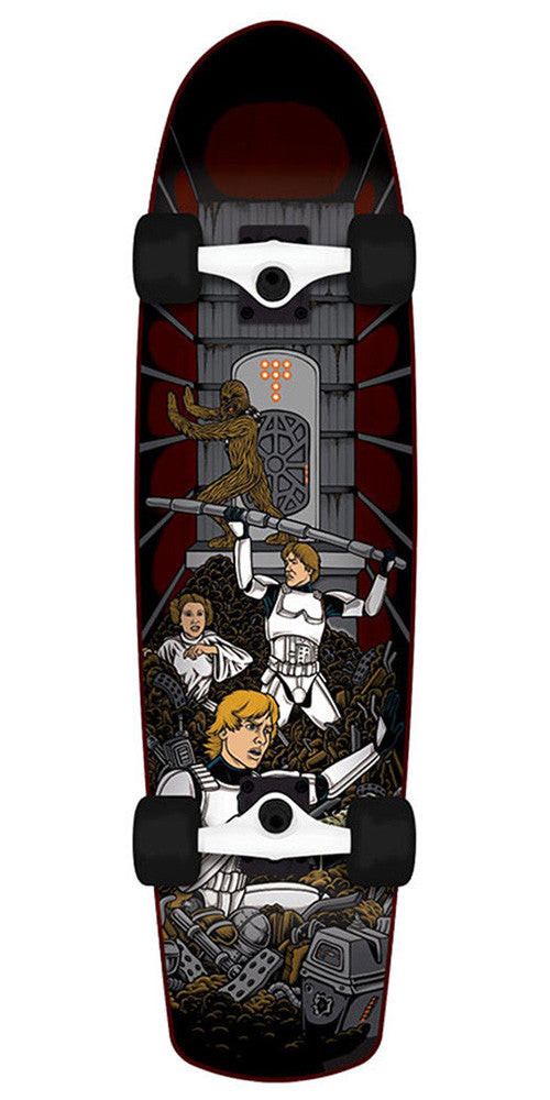 Santa Cruz Star Wars Trash Compactor Scene Jammer Cruzer Complete