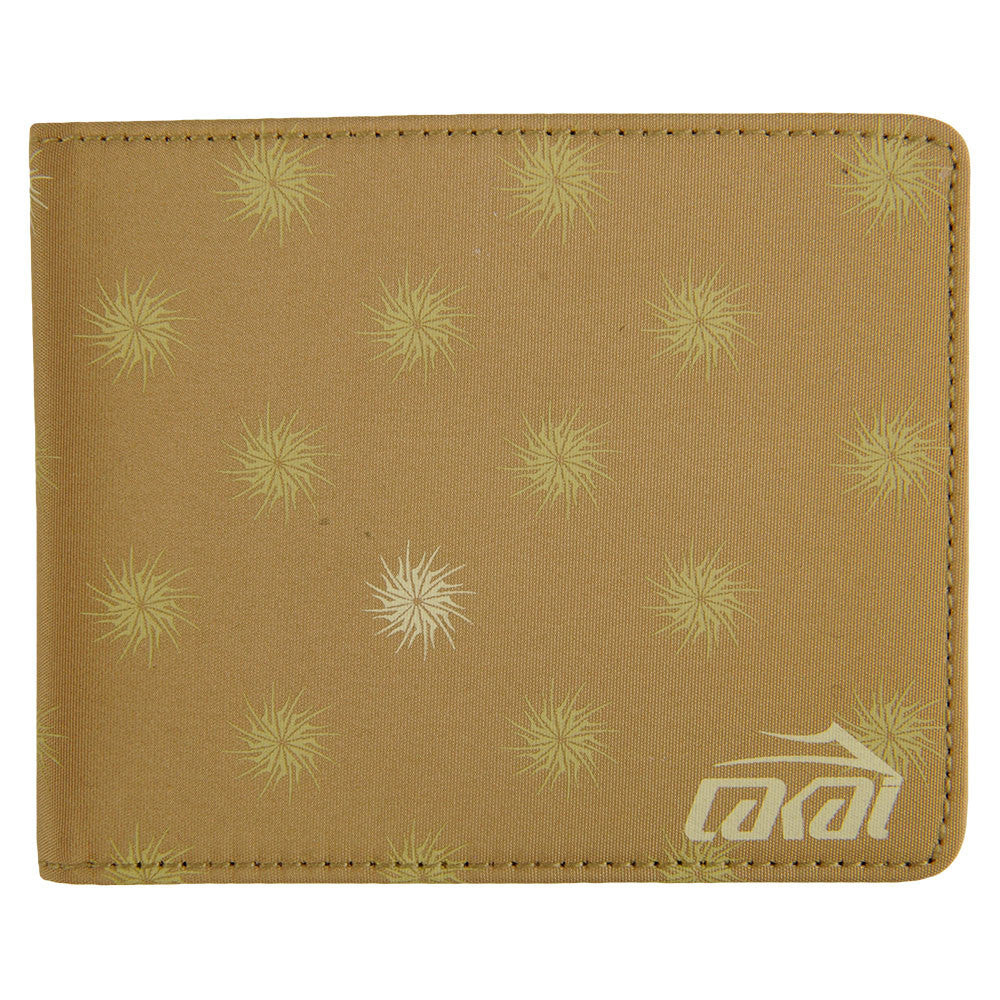 Portafoglio Lakai Burst Beige A Due Pieghe - Nuovo Con Etichette