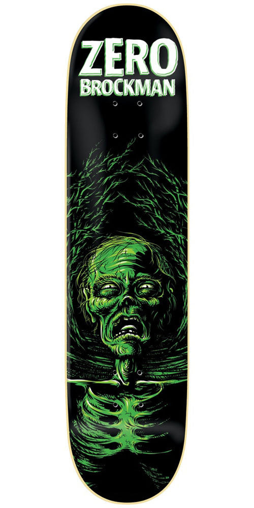 Zero James Brockman Apocalypse IL Skateboard Deck - Black/Green