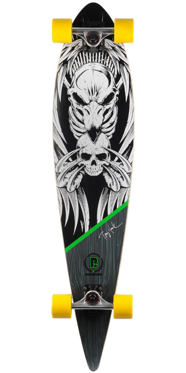 Birdhouse Tony Hawk Skull Complete Skateboard - Black - 40.0in