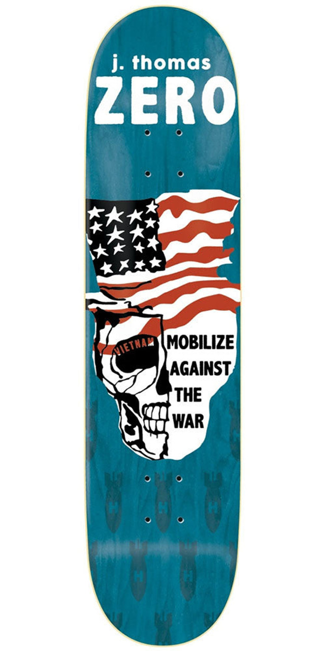 Zero Jamie Thomas Propaganda Series R7 Skateboard Deck - Blue - 8.5in