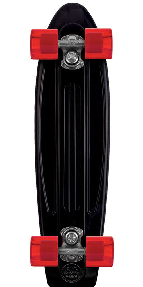 Banana Board Flip クルーザー スケートボード Flip Banana Board Cruzer Complete Skateboard - Black/Red - 6.0in x