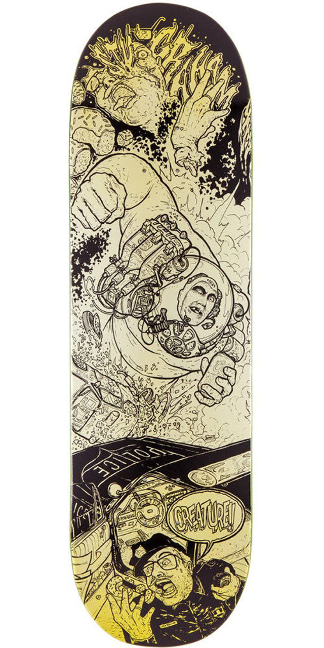 希少CREATURE NAVARRETTE ANGEL OF DEATH XL Creature Skateboard Assembly Navarrette Angel Of Death XL