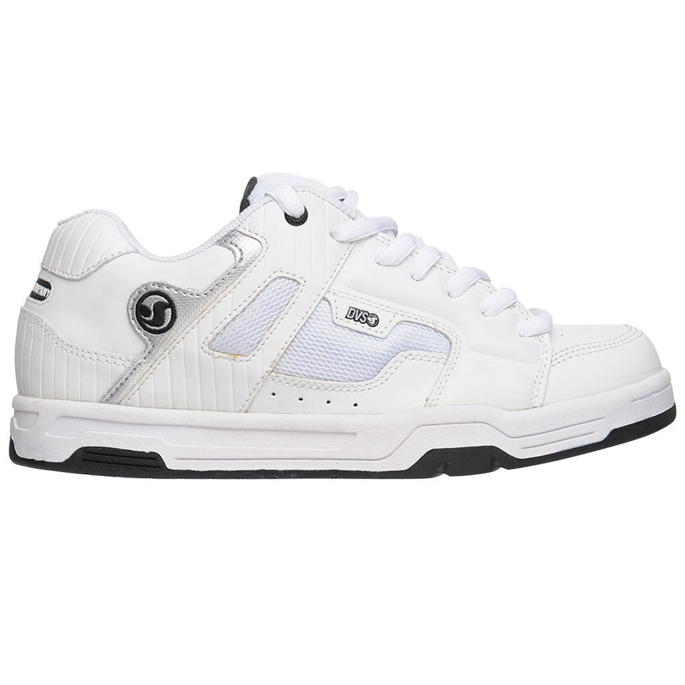 DVS Enduro Men's Skateboard Shoes - White Leather