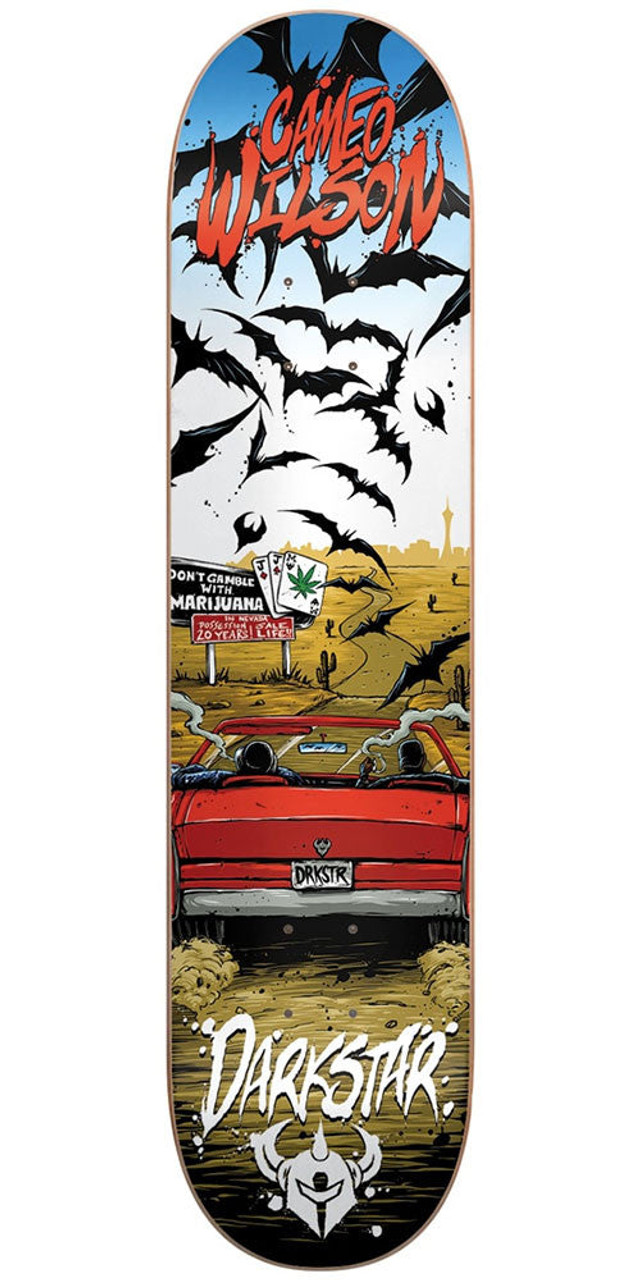 DarkStar Cameo Wilson Loathing R7 Skateboard Deck - Multi - 8.0in