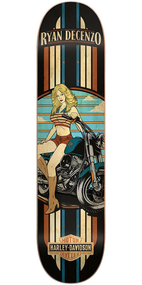 DarkStar Ryan Decenzo Harley Davidson Pro R7 Skateboard Deck