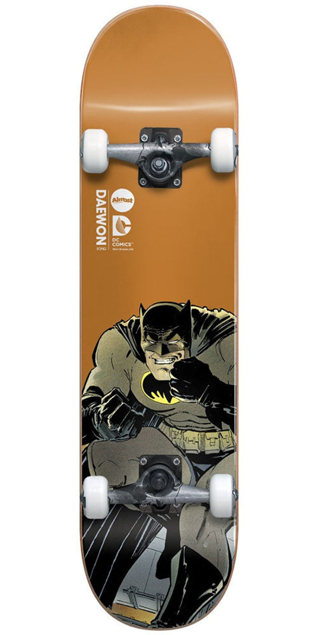 Almost Daewon Song Batman Dark Knight Complete Skateboard - Brown