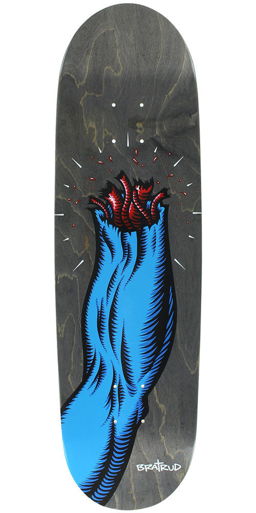 Santa Cruz Bratrud Silent Stump Team Skateboard Deck - Black
