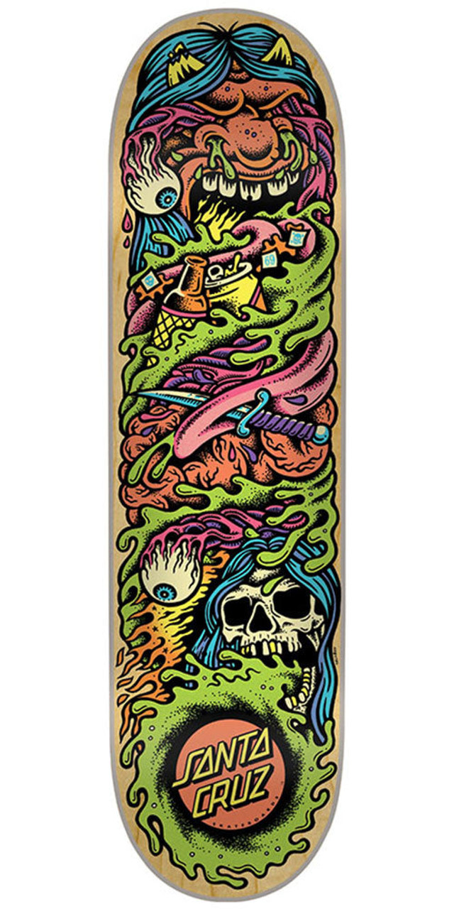 Santa Cruz Gorenado Team Skateboard Deck - Multi - 8.25in x 31.8in