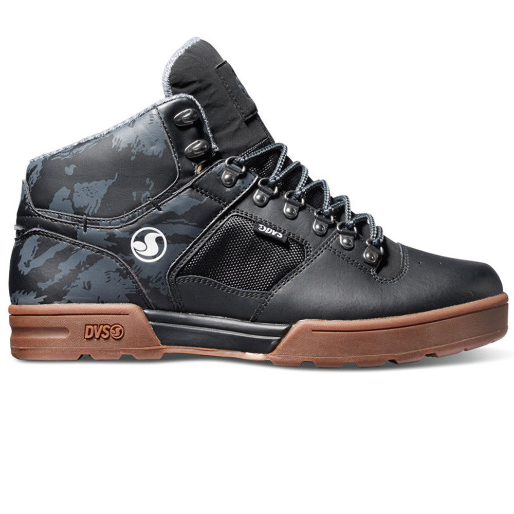 DVS Westridge Men's Skateboard Shoes Black/Camo/Gum 010