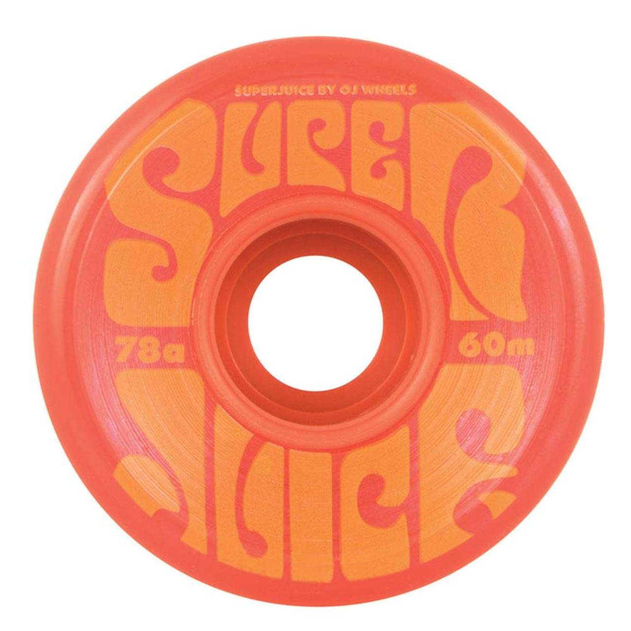 OJ Super Juice Skateboard Wheels - 60mm 78a - Red (Set of 4)