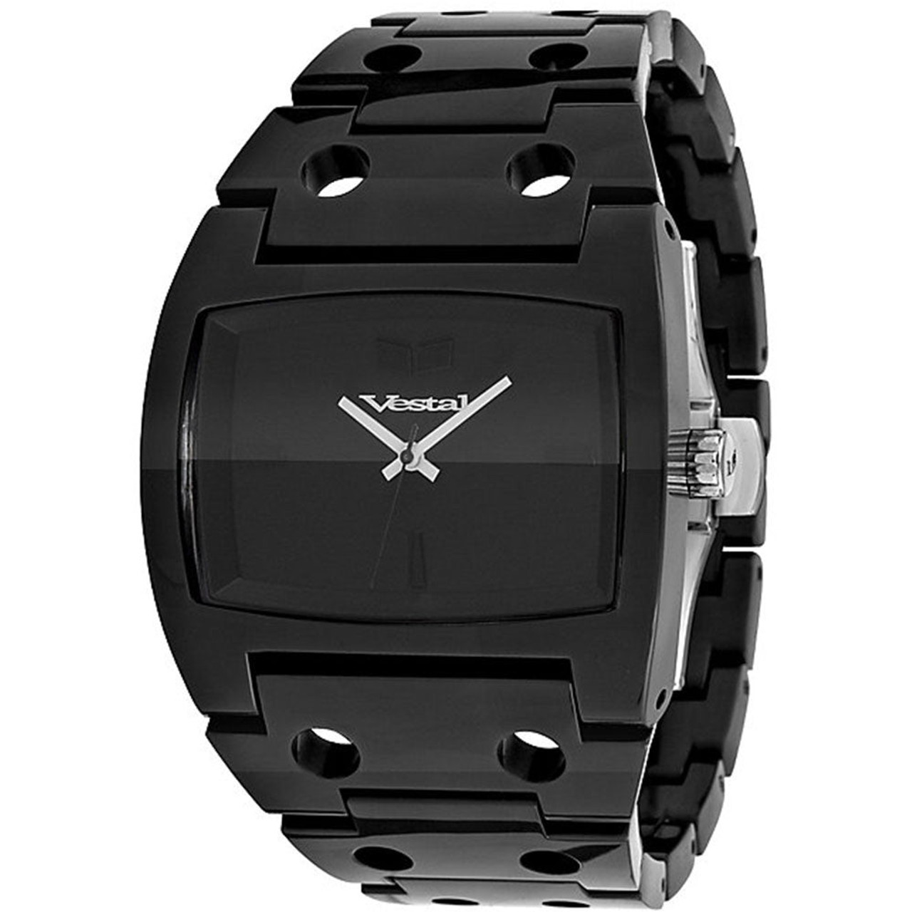 Vestal Destroyer Plastic Mens Watch - Black