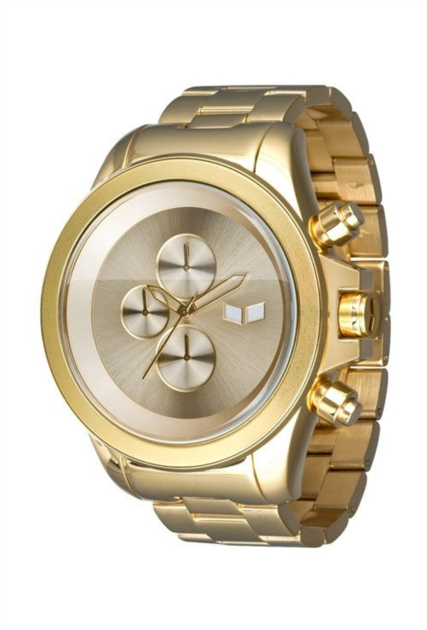 Vestal ZR 3 Minimalist Mens Watch Gold