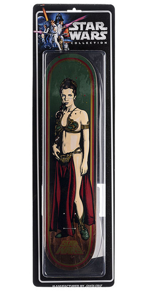 Santa Cruz Star Wars Slave Leia Collectible Skateboard Deck 7.8 x