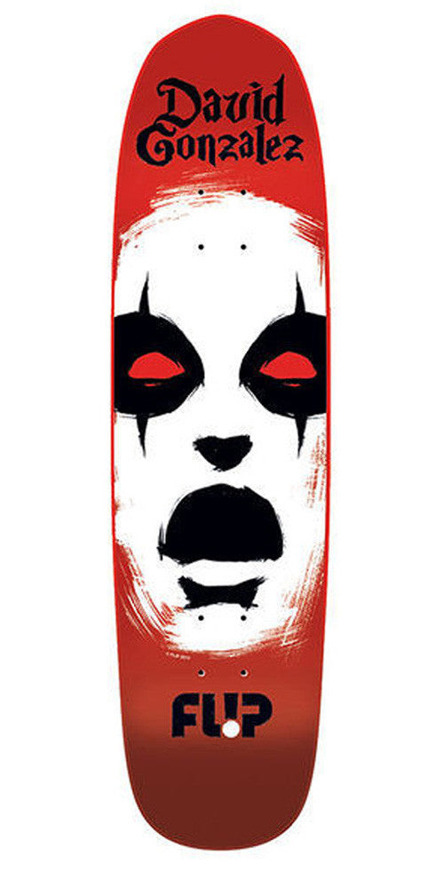 Flip Gonzalez Axe Man Skateboard Deck 8.25 - Red