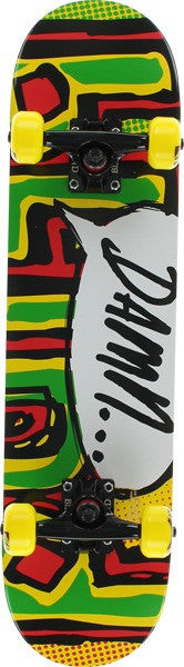 Hack Blund Rasta Blind Rasta OG Damn Bubble - Rasta - 7.0in - Complete Skateboard