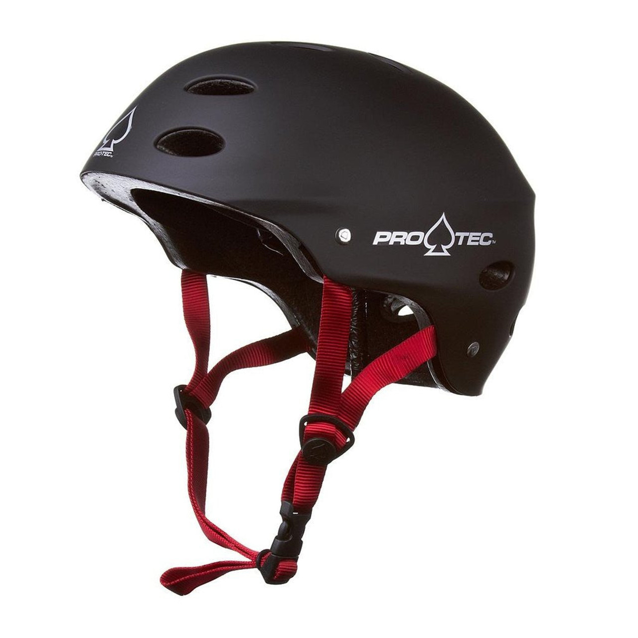 ProTec Ace Skateboard Helmet SXP Matte Rubber Black Skateboard Helmet