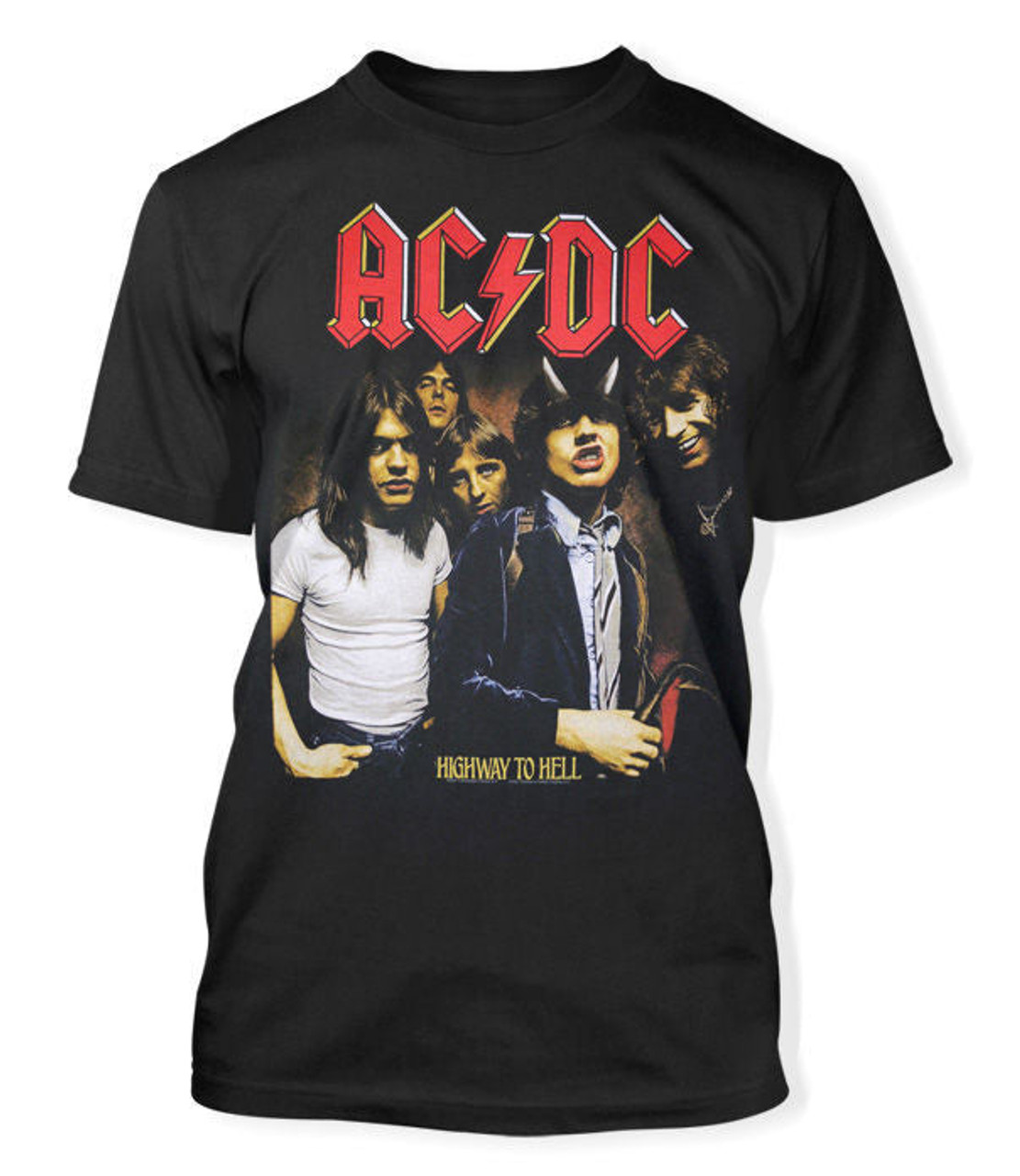 AC/DC Highway to Hell - Black - Band T-Shirt