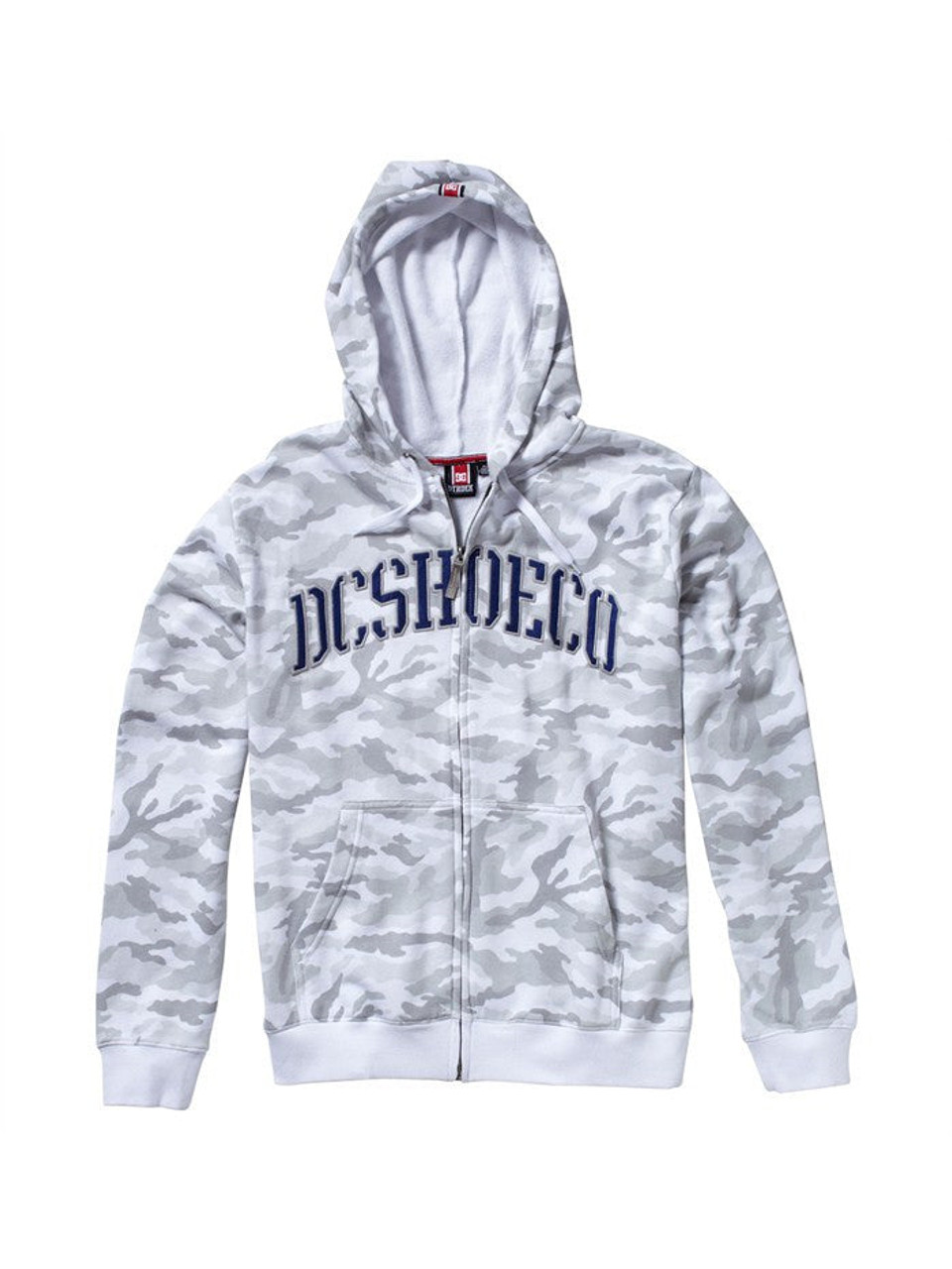 DC Rob Dyrdek Covert Zip Men s Sweatshirt White