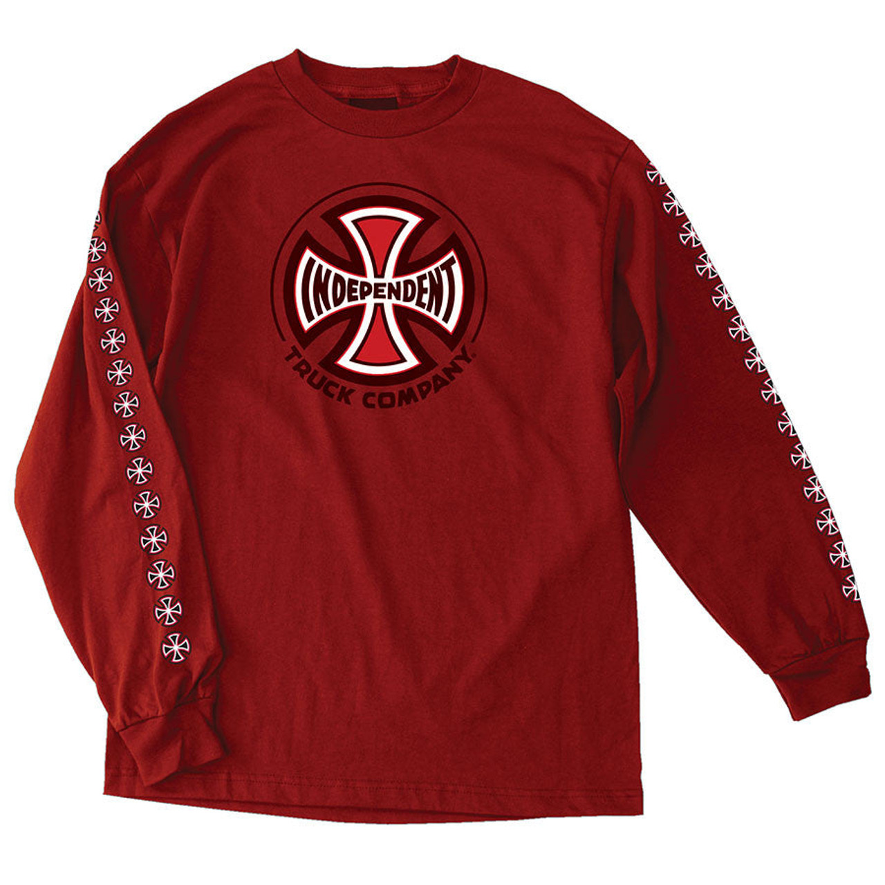 トップス independent long sleeve T Independent Trucks SUSPENSION SKETCH LONG SLEEVE Skateboard