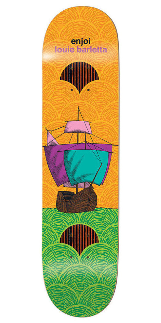 Enjoi Louie Barletta Vessels Impact Plus Skateboard Deck - 8.0 