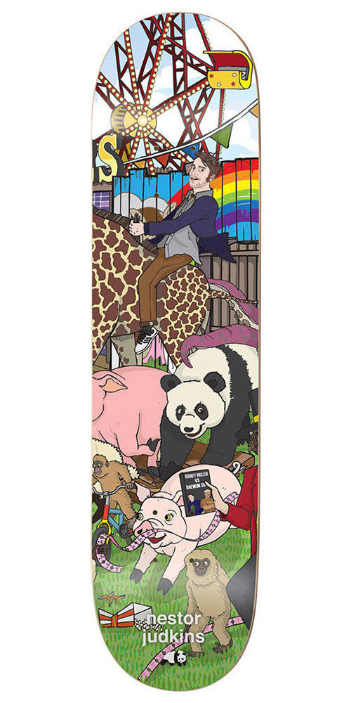 Enjoi Nestor Judkins Carnival R7 Skateboard Deck - 8.25 - Multi