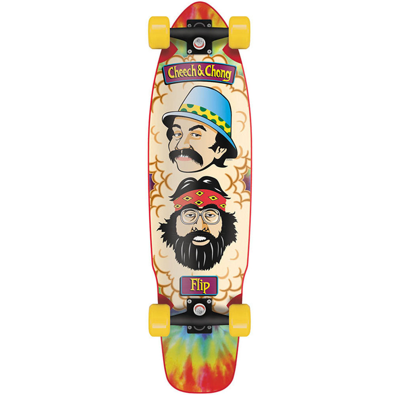 Flip Cheech and Chong Shred Sled Cruzer Complete Skateboard - 36.0