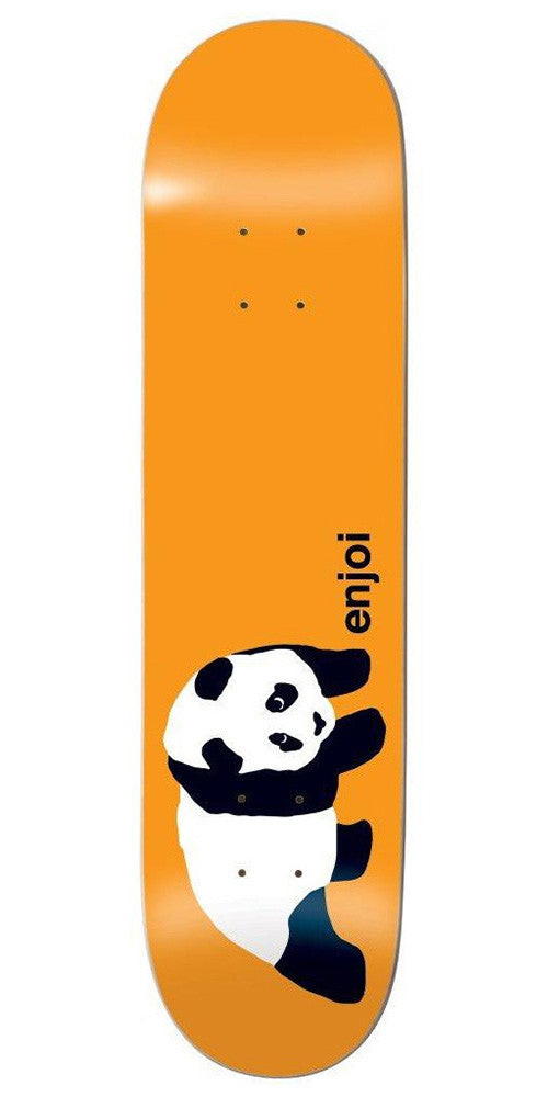 Enjoi Original Panda R7 Skateboard Deck 8.0 - Orange